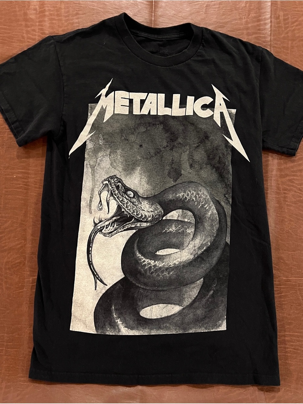 Metallica Coiled Snake Shirt - Small (Fit XS)